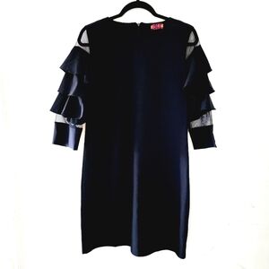 ISLE BY MELIS KOZAN the flamingo shift dress, ruffle sleeves